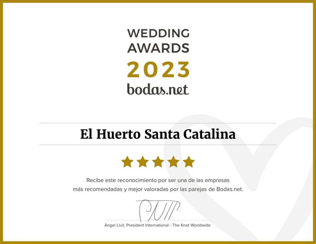 WEDDING ADWARDS 2023 Santa Catalina